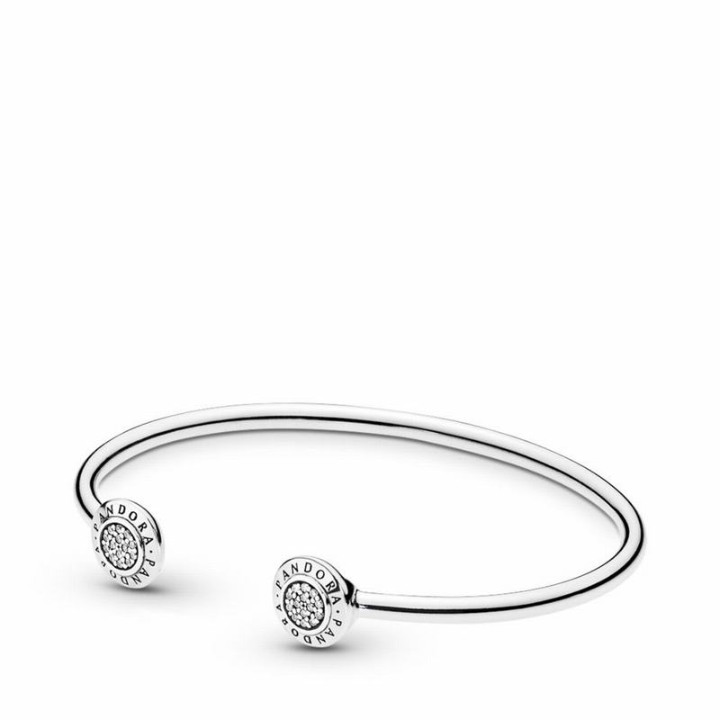 Pandora Signature Bangle Bracelet Silver Egypt FK3698047